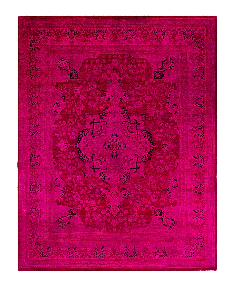 Bloomingdale's Fine Vibrance M1346 Area Rug, 8'2 X 10'3 In Pink