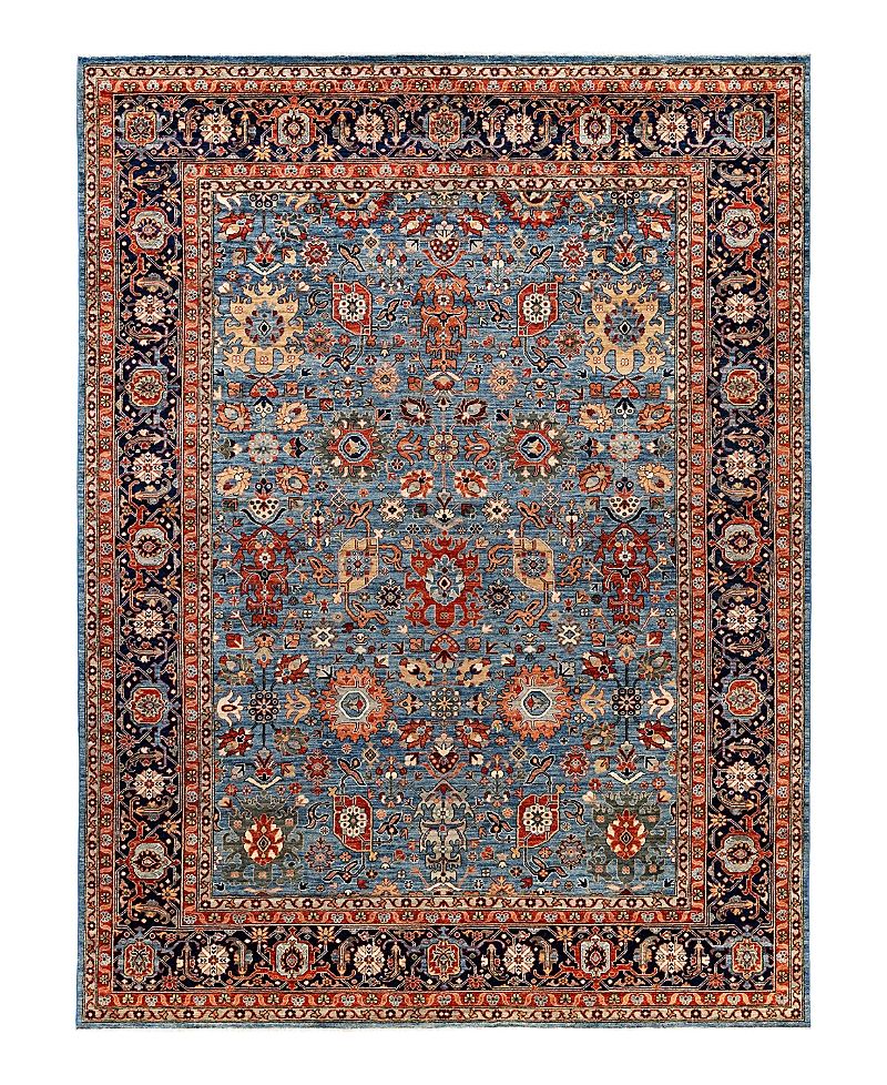 Bloomingdale's Serapi M1945 Area Rug, 9' X 11'11 In Light/blue