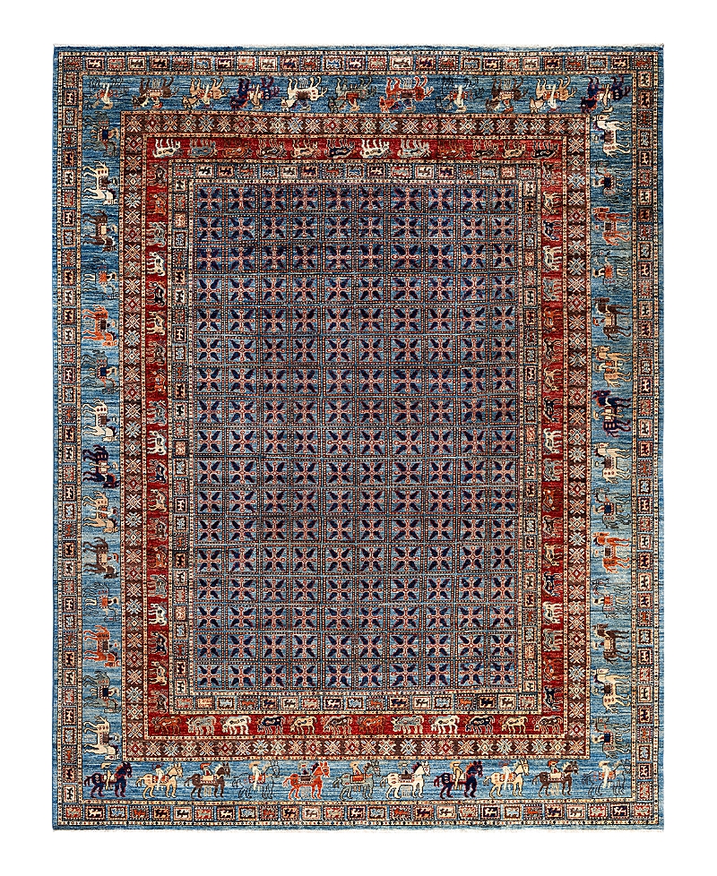 Bloomingdale's Serapi M1945 Area Rug, 9'1 X 11'8 In Light/blue