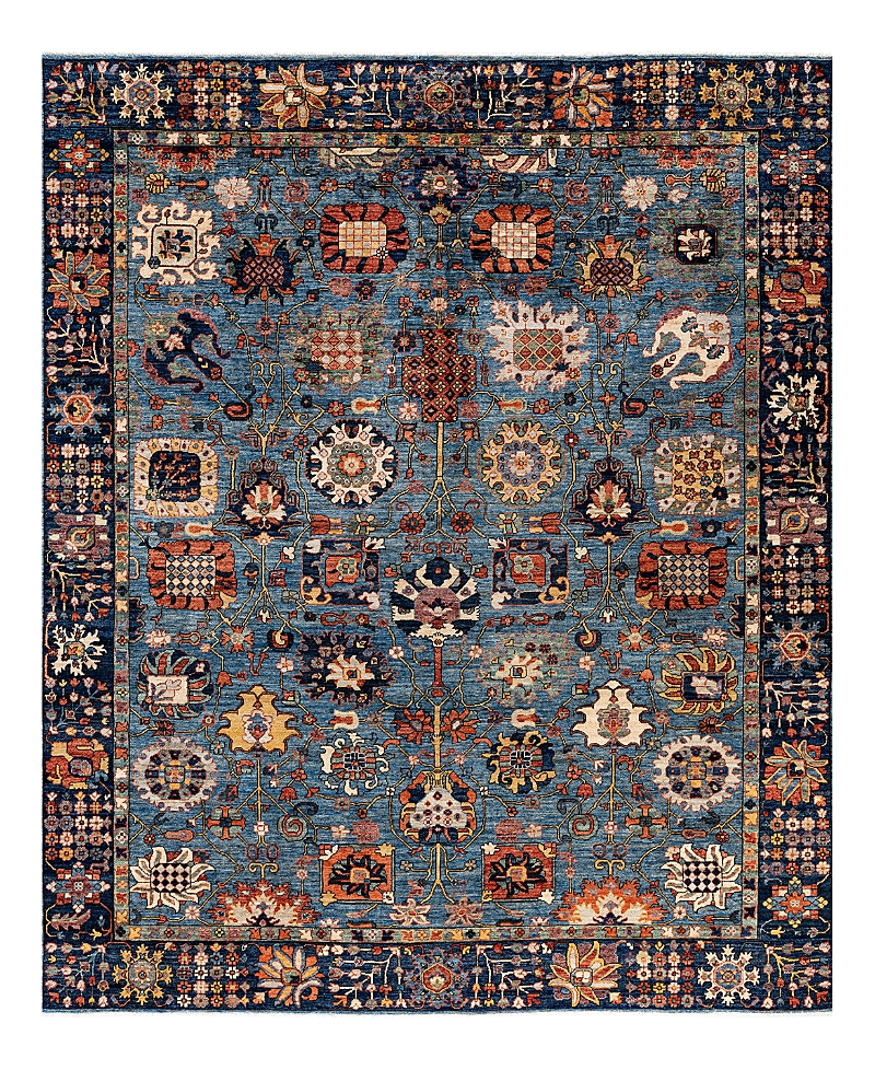 Bloomingdale's Serapi M1945 Area Rug, 8' X 9'8 In Light/blue