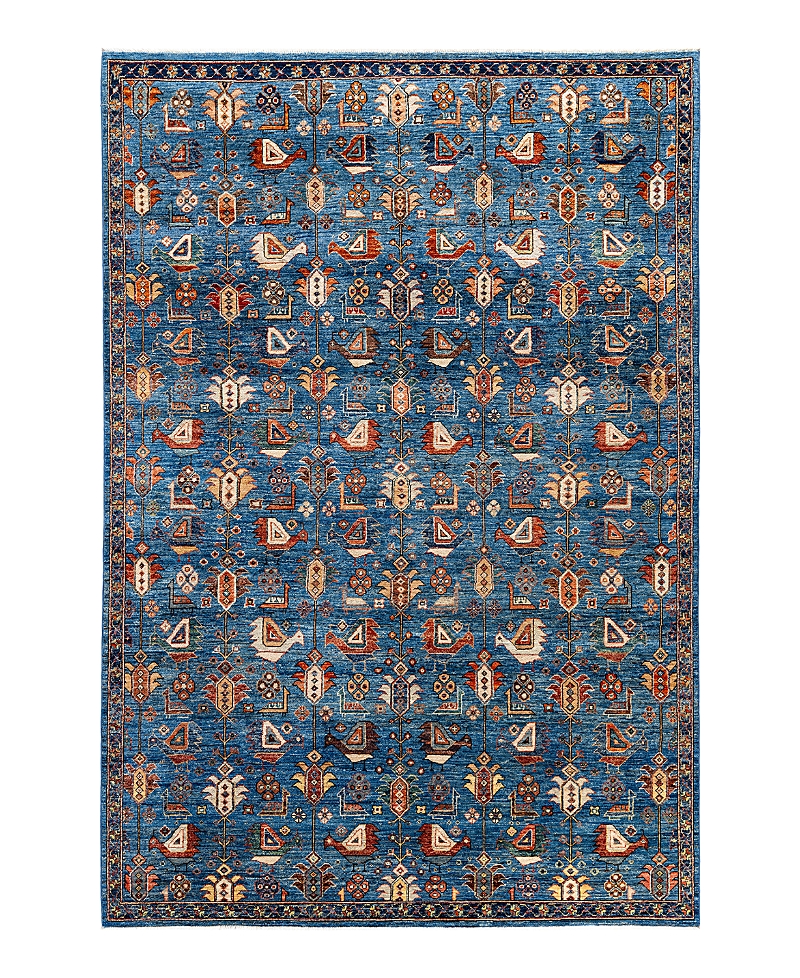 Bloomingdale's Serapi M1945 Area Rug, 6'2 X 8'11 In Light/blue