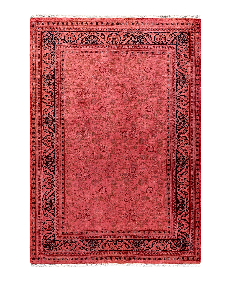 Bloomingdale's Fine Vibrance M1530 Area Rug, 4'2 X 5'10 In Pink