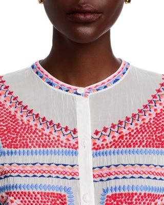 The Audrey Mandarin Collar Shirt