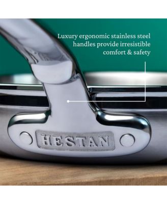 ProBond&reg; Forged 12.5" Professional Clad Stainless Steel Skillet