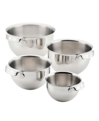 Hestan - Provisions 4-Piece Stainless Steel Mixing Bowl Set