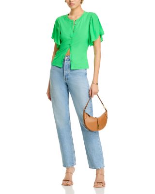 Colette Flutter Sleeve Top