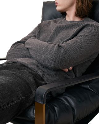 Waffle Crewneck Sweater