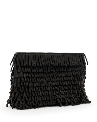 Bettina Fringe Clutch