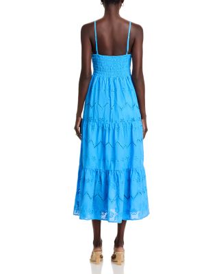 Eyelet Maxi Dress - Exclusive 