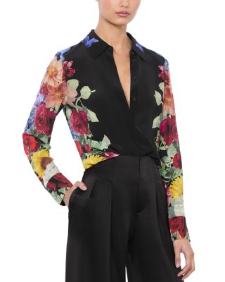 Brady Button Front Blouse