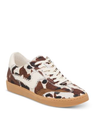 Women's Notice Stitch Leopard Print Sneakers