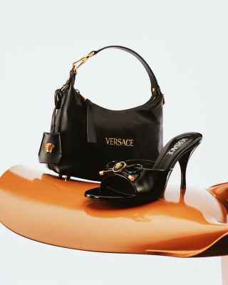 Women's Opera Bow 85mm Patent Mules 