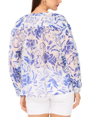 Oversized Tie Front Top