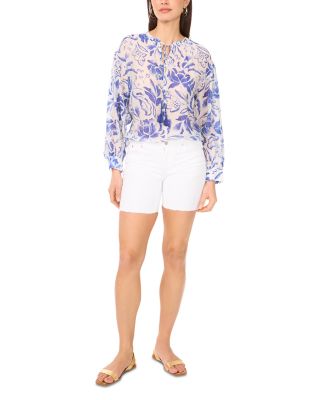 Oversized Tie Front Top