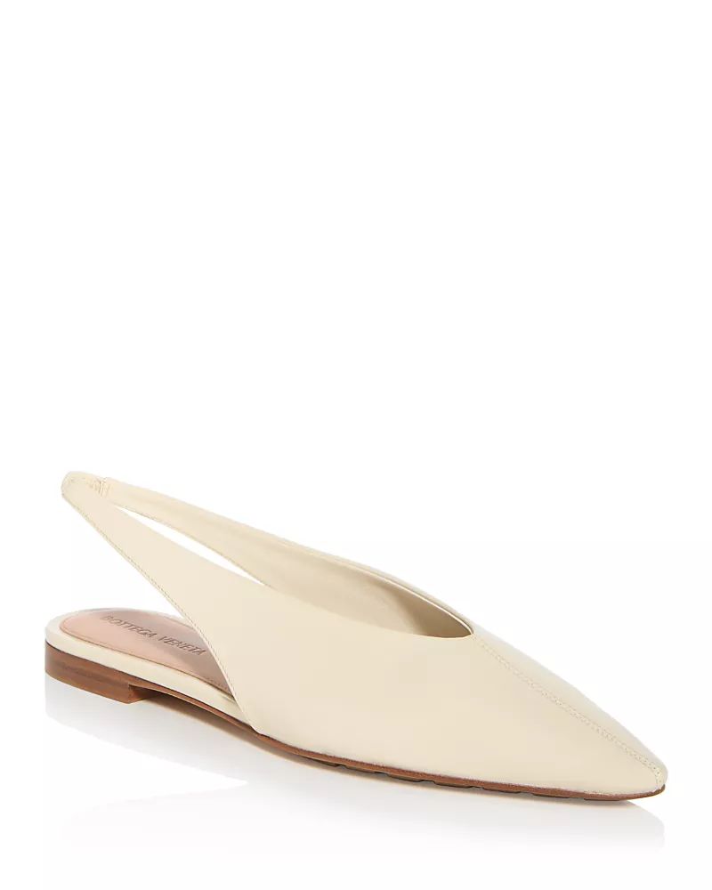Bottega Veneta Women's Sofia Slingback Flats