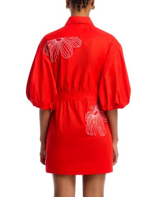 Sunburst Rhea Embroidered Dress