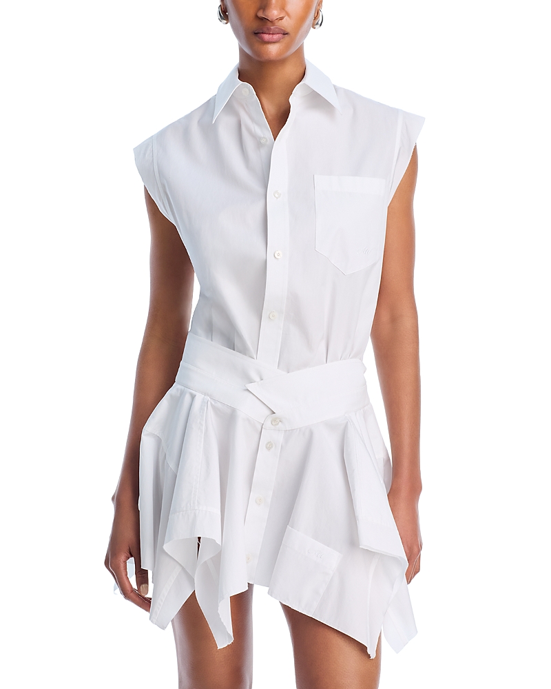 Alexander Wang t Cut Off Double Shirt Dress
