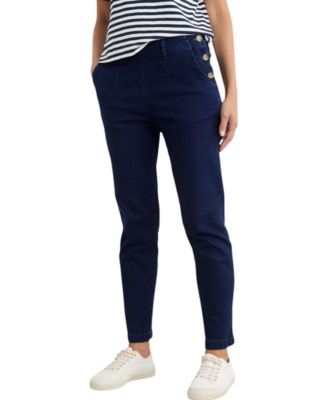 Seasalt Cornwall - Women's Waterdance Jeans in Dark Indigo Wash