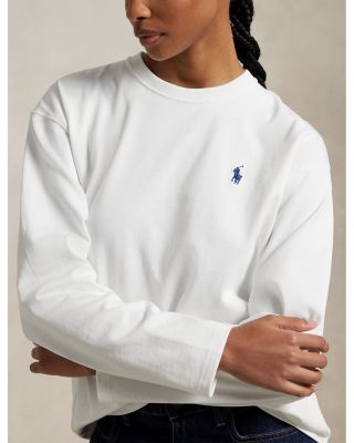 Cotton Jersey Long Sleeve Tee