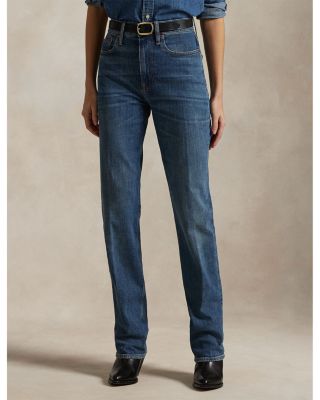 High Rise Straight Jeans