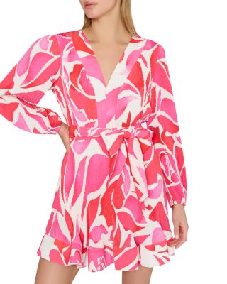 Liv Dream Rose Pleated Dress