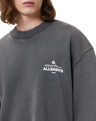 Soleil Crewneck Logo Graphic Sweatshirt