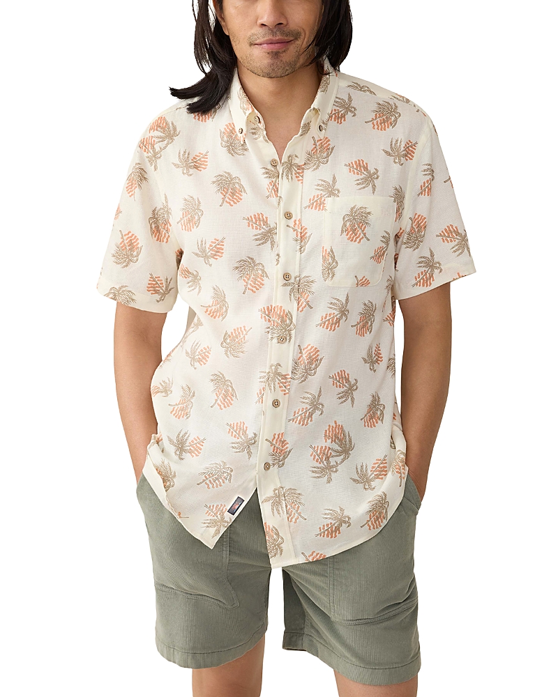 Faherty Short Sleeve Breeze Shirt