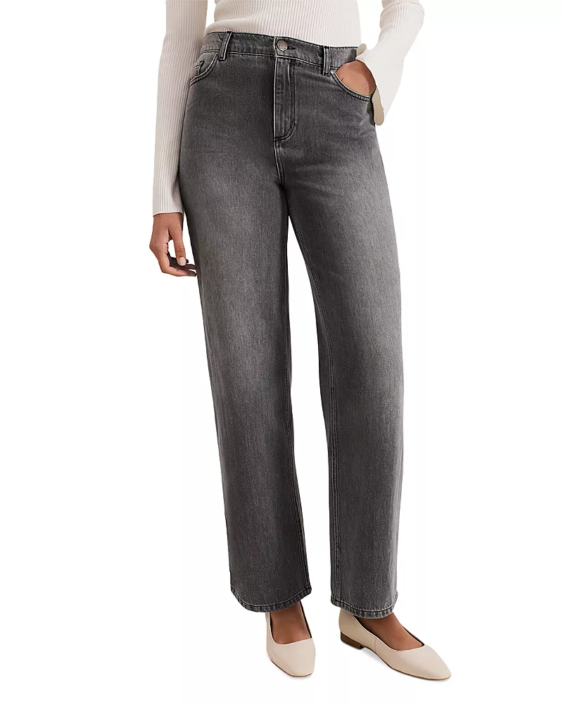 Phase Eight Frankie High Rise Jeans in Grey