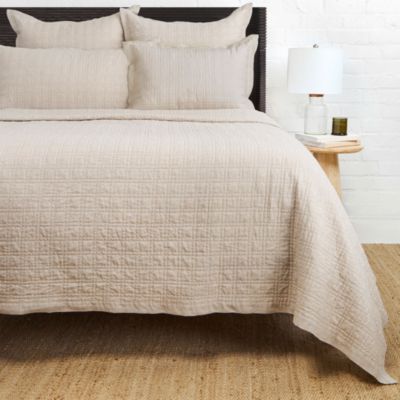POM POM AT HOME - Owen Linen/Cotton Quilted Coverlet & Shams
