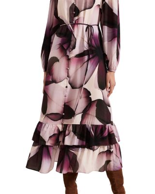 Clarra Floral Print Dress