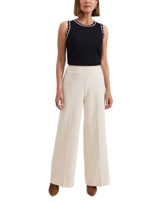 Liz Scalloped Edge Tank Top