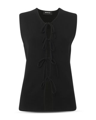Tie Front Detail Top