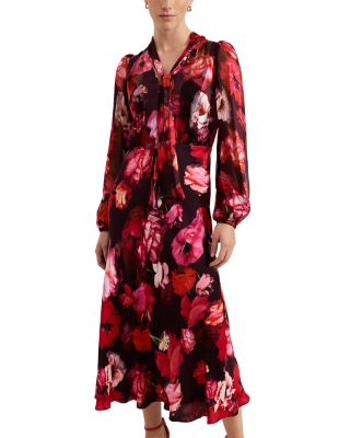 Eleni Floral Print Dress