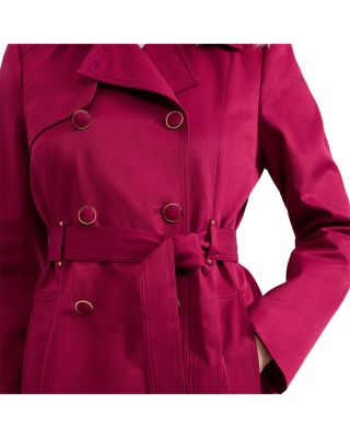 Cheryl Fitted Trench Button Up Jacket