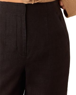 Petites Authentic High Rise Barrel Leg Jeans in Black