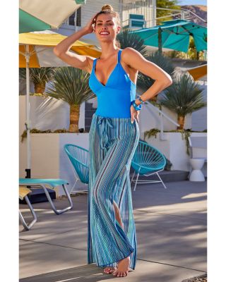 Seaside Crochet Swim Cover-Up Pants