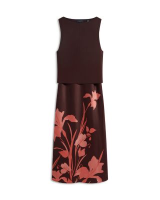 Lattena Knit Bodice Dress