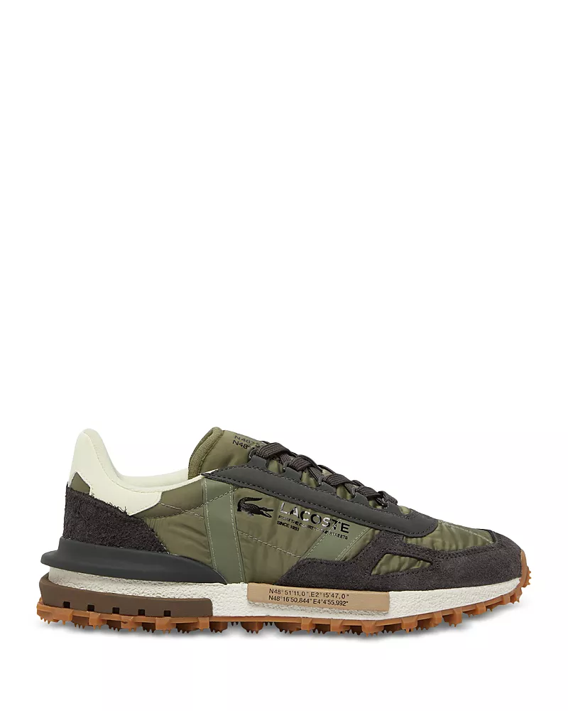 Lacoste Men's Elite Active Lace Up Sneakers