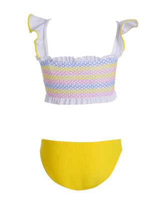 Girls' Sunshine Two-Piece Bikini Top and Bottom Swimsuit - Little Kid, Big Kid