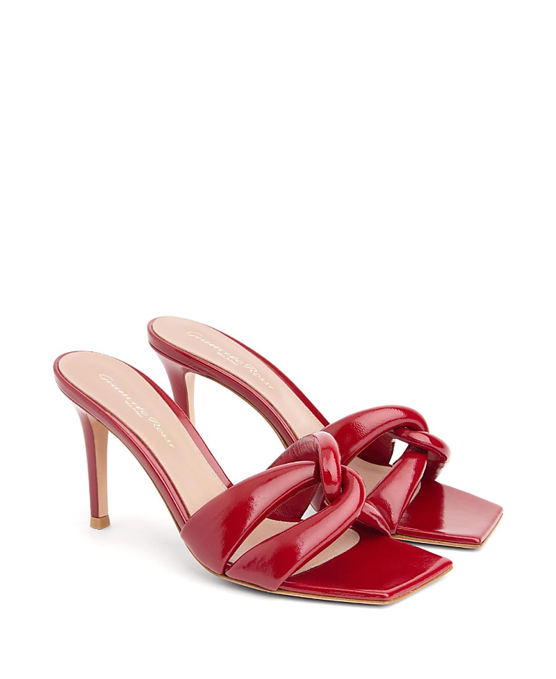 Shop Gianvito Rossi Women's Amour Sandals In Red