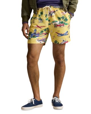 Polo Ralph Lauren - 5.75" Traveler Polo Bear Swim Trunks