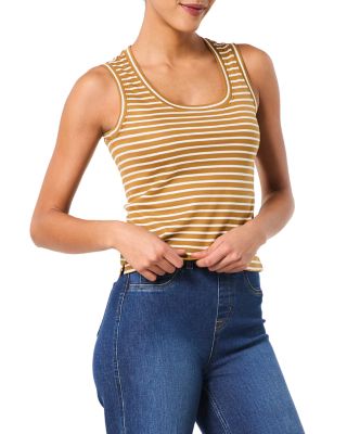 Cool Cotton Striped Tank Top