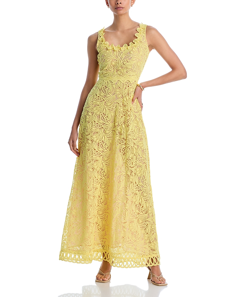 Waimari Florence Maxi Dress In Yellow