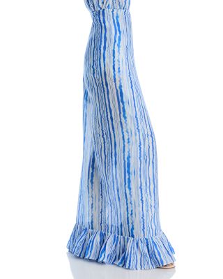 Classic Button Down Shirt & Ruffle Power Pareo™