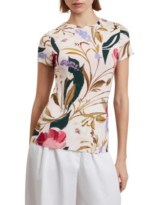 Ted Baker - Belliea Printed Fitted Tee