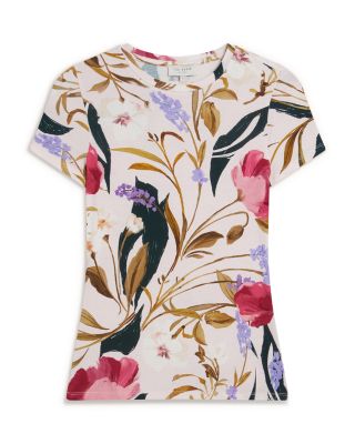 Belliea Printed Fitted Tee