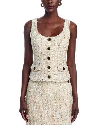 Georgia Button Front Top