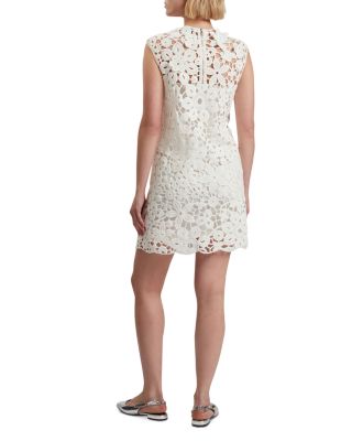 Miikka Crochet Knit Mini Dress