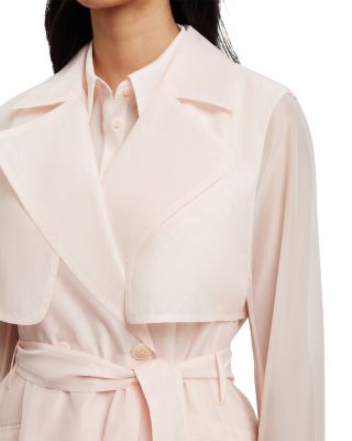 Aplysia Organza Trench Coat