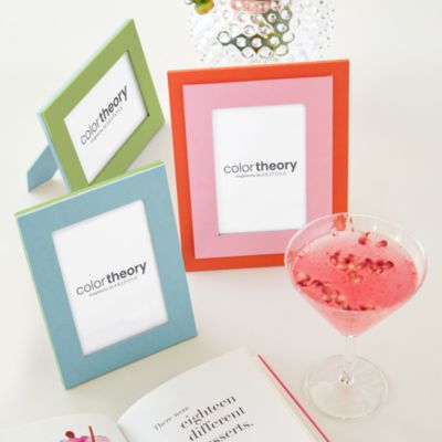 Double Sided Sky Blue and Meadow Green Frame, 4&amp;quot; x 6&amp;quot;